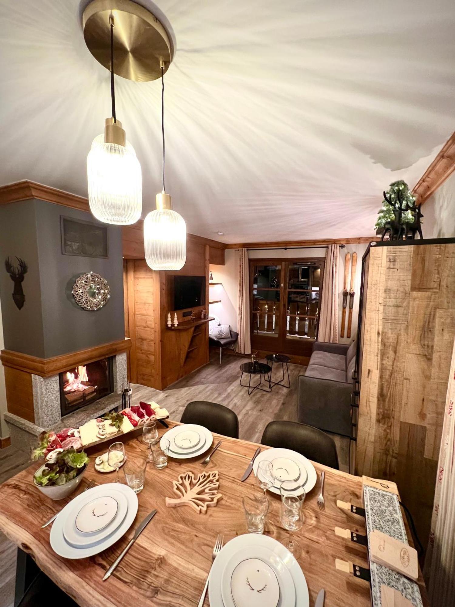 Arc 1950 - Chalet Des Lys - Appt Luxe 4 Pers Les Arcs  Экстерьер фото