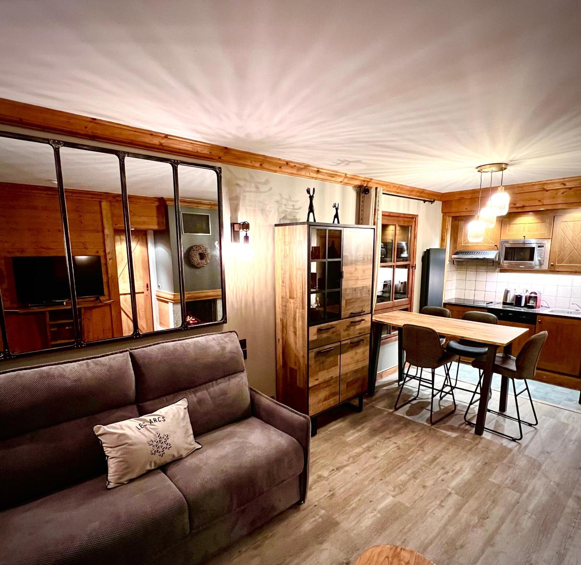 Arc 1950 - Chalet Des Lys - Appt Luxe 4 Pers Les Arcs  Экстерьер фото